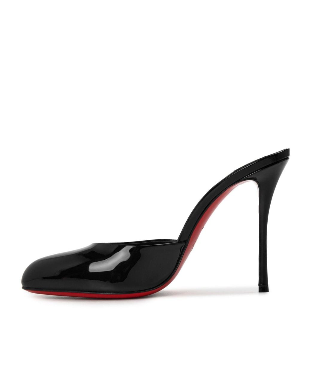 Boss Black Roundtoe Backless Thin Stiletto Heel