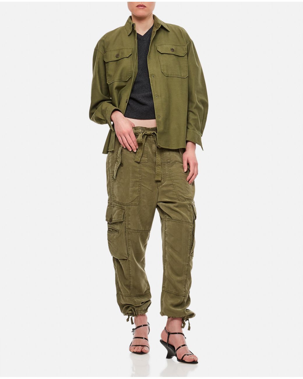 Polo Ralph Lauren Green Lapel Shirt