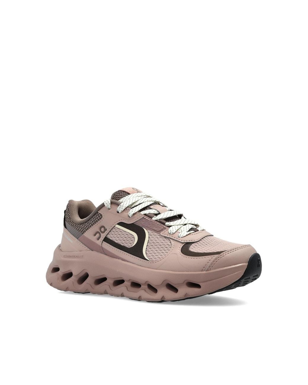 On Shoes Brown Lace-Up Sneakers