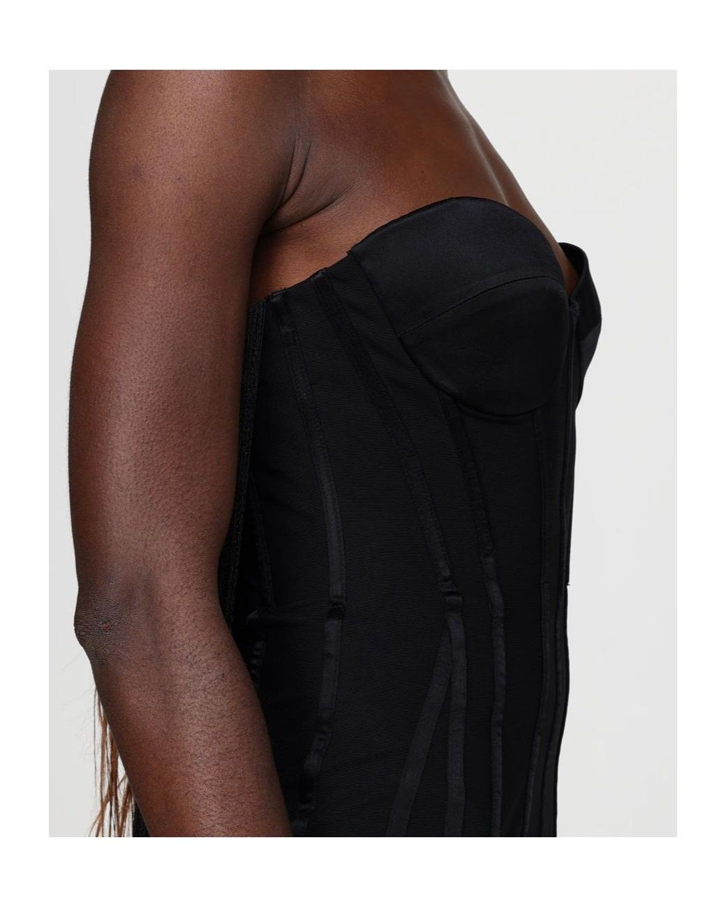 Elisabetta Franchi Black Sleeveless Dress