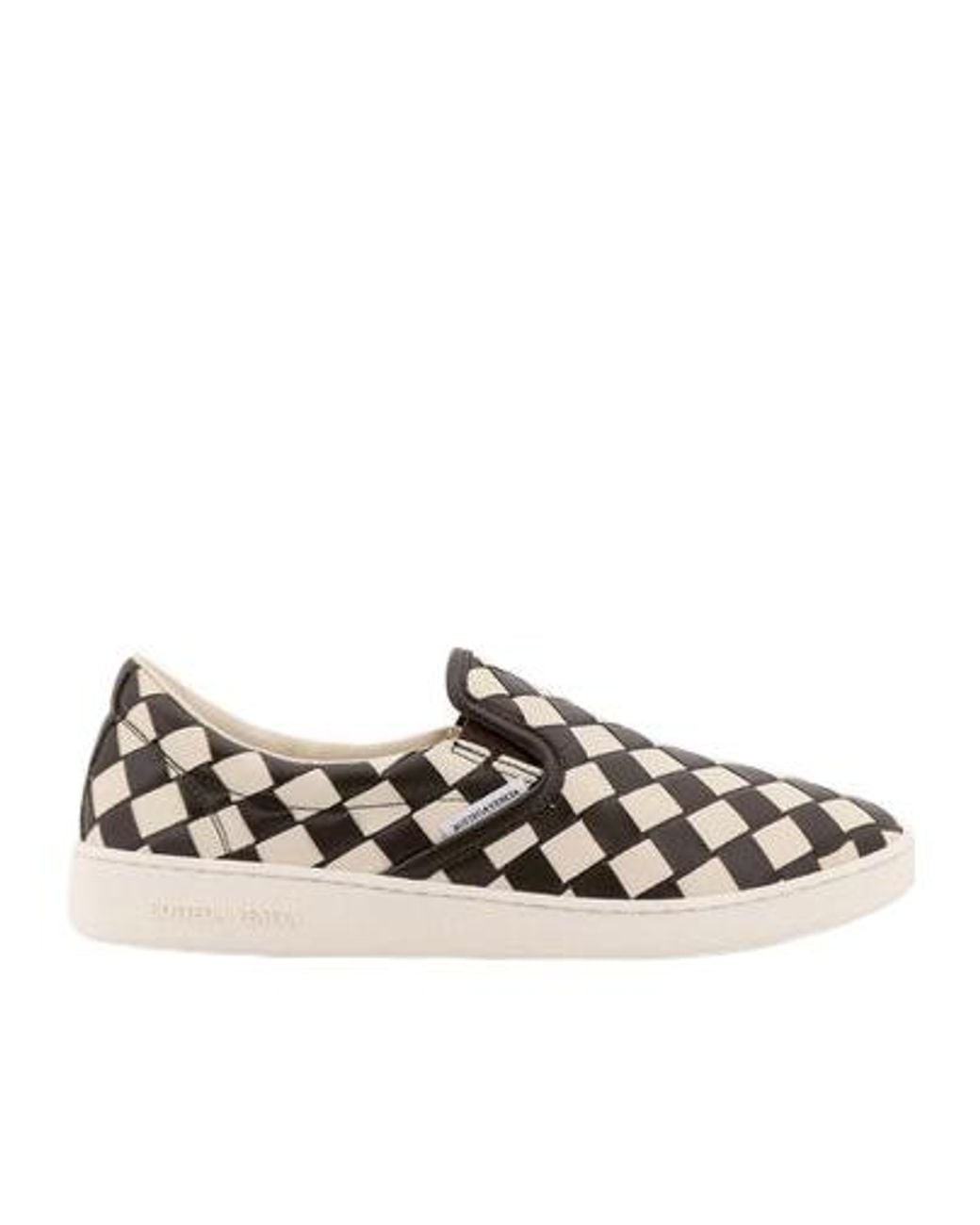 Bottega Veneta Multicolor Sawyer Check Patterned Slip-On Sneakers for men