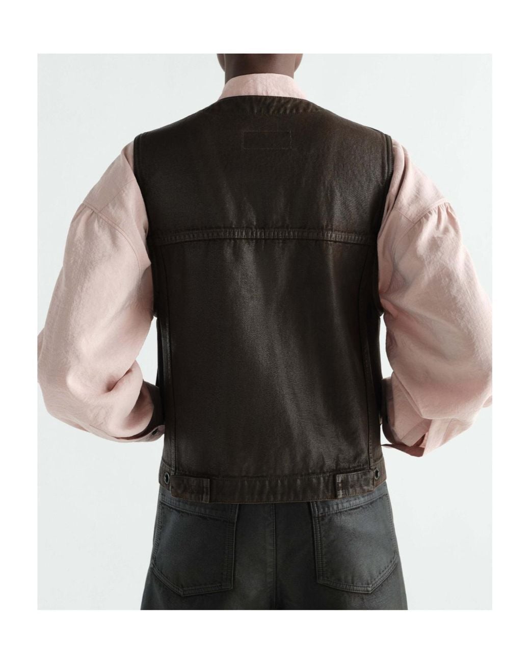 Lemaire Black Zipped Vest