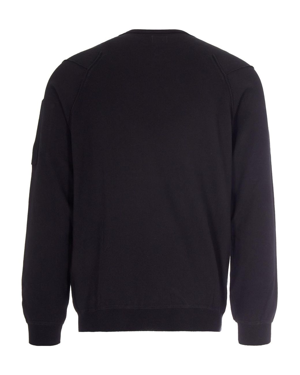 C P Company Blue Lens Detailed Crewneck Sweatshirt for men