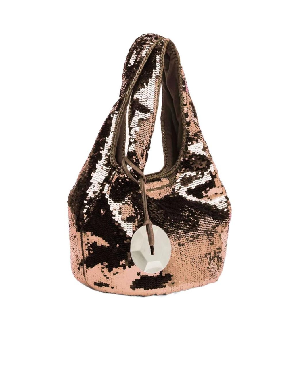 J.W. Anderson White Sequin Shopper