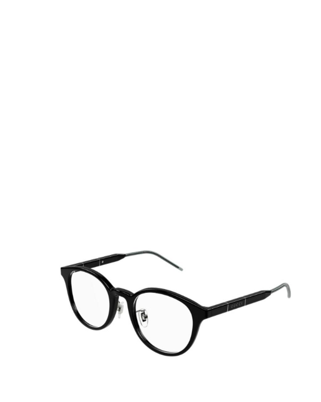 Gucci White Eyewear Round Frame Glasses for men