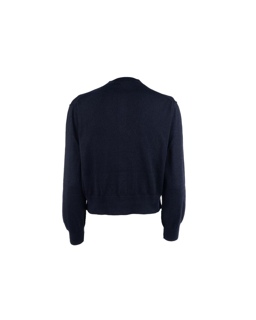 Bottega Veneta Blue Long-Sleeved Knitted Cardigan