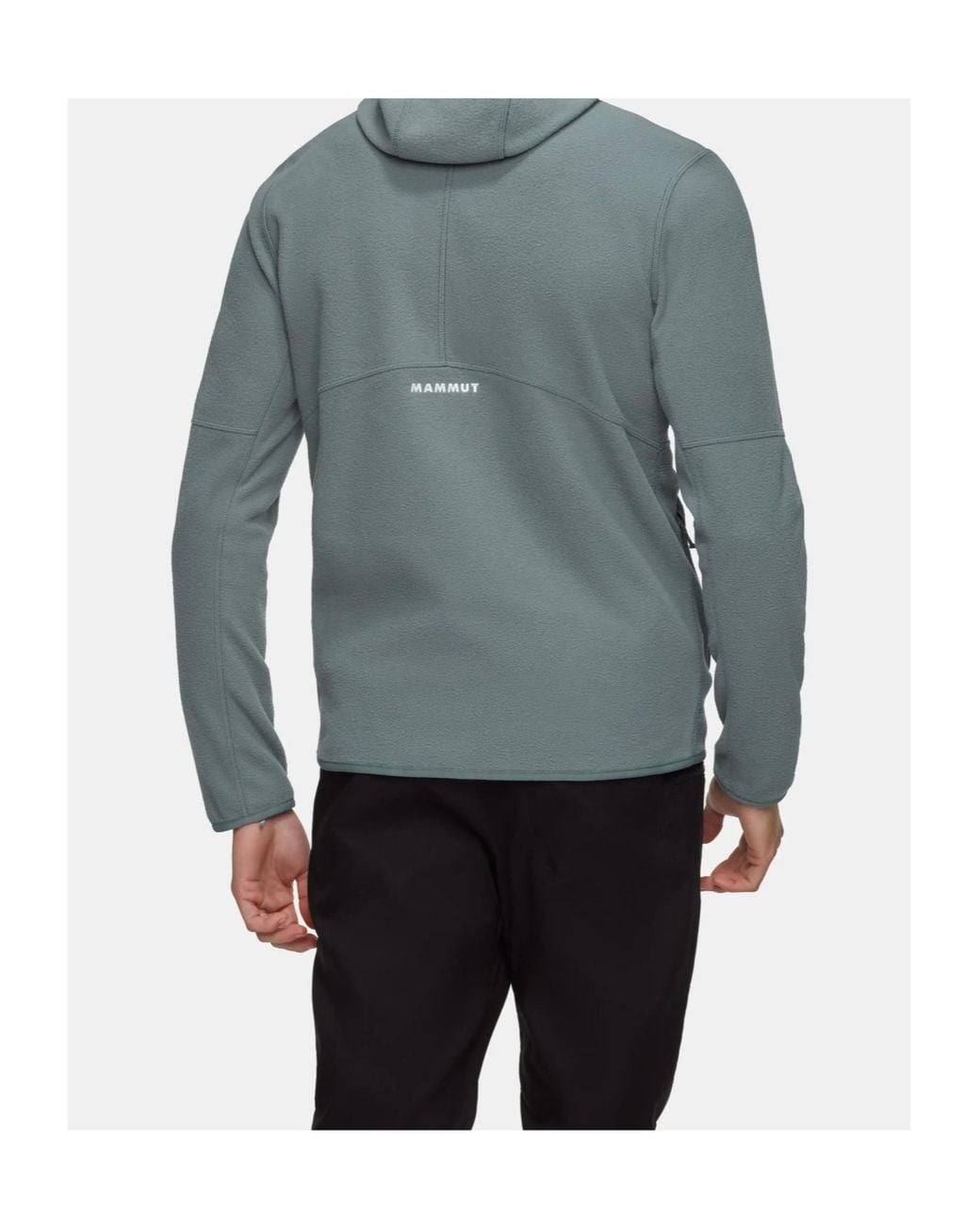 Mammut Blue Tamaro Logo-Embroidered Fleece Jacket for men