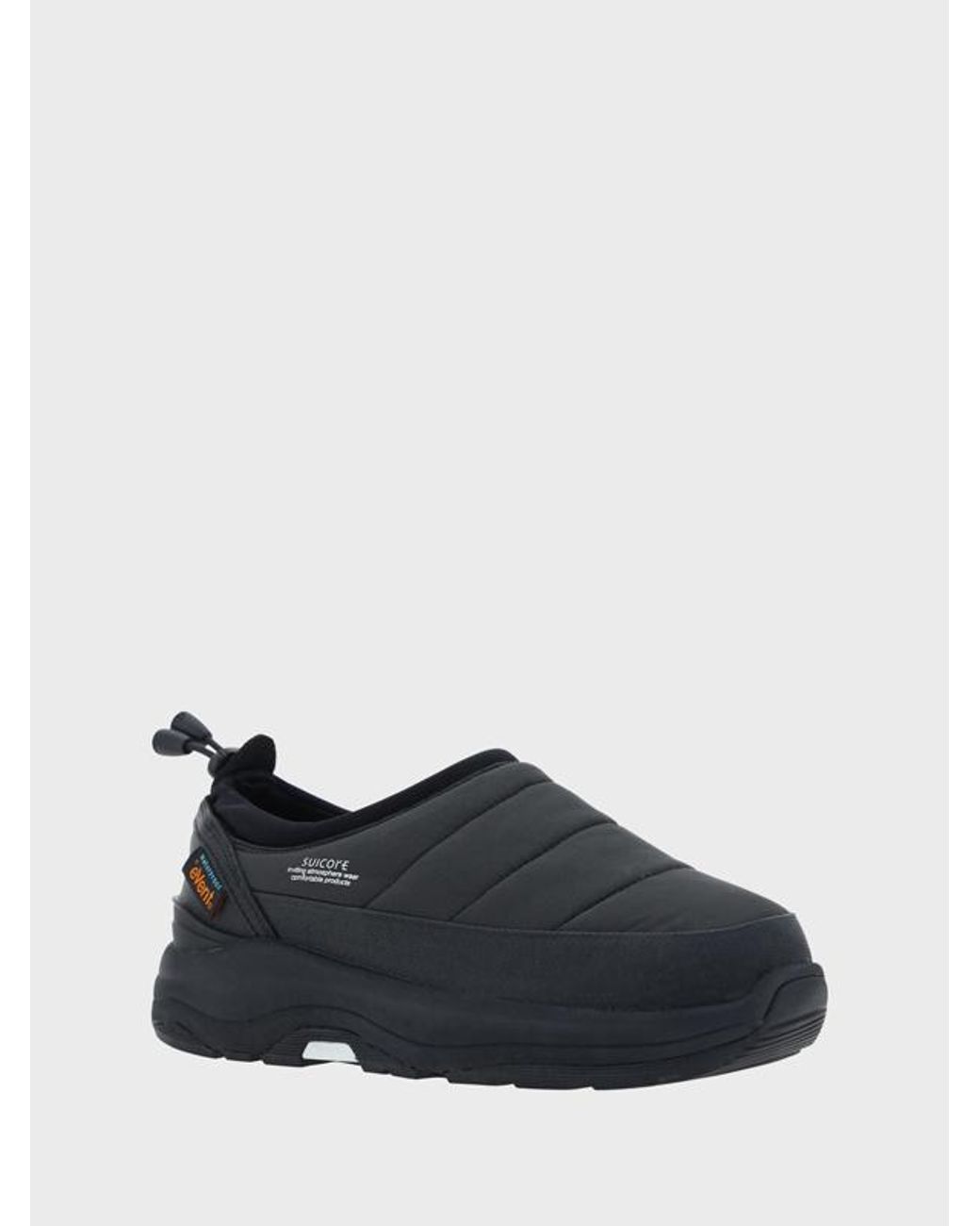 Suicoke Black Pepper-Mod-Ev Drawstring Sneakers for men