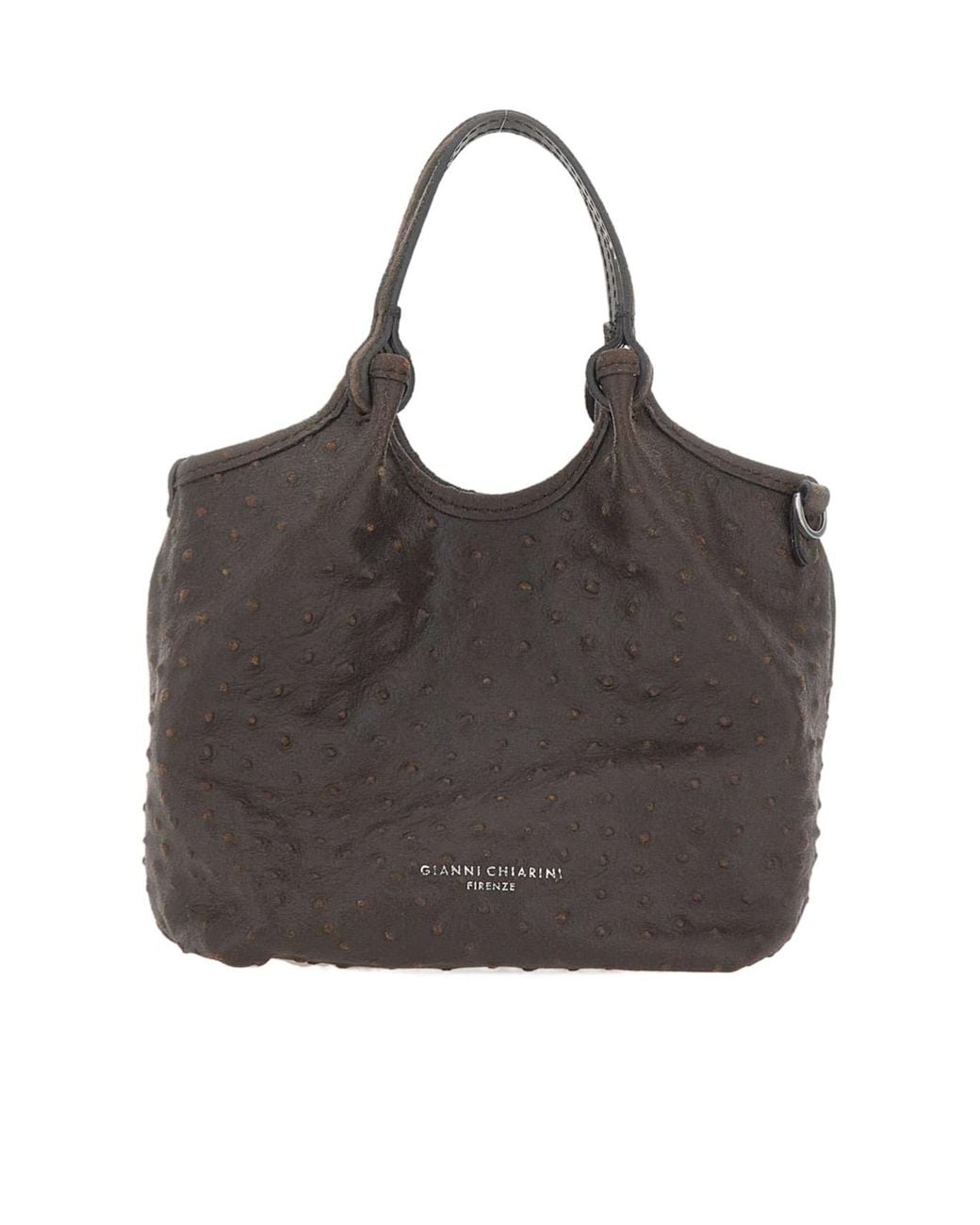 Gianni Chiarini Brown Dua Small Tote Bag