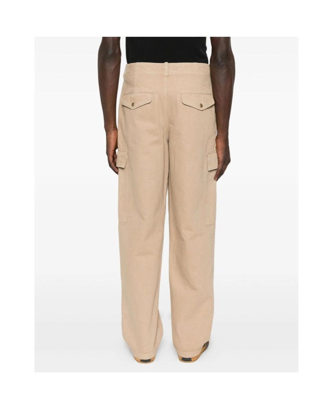 A.P.C. Natural Cotton Cargo Trousers for men