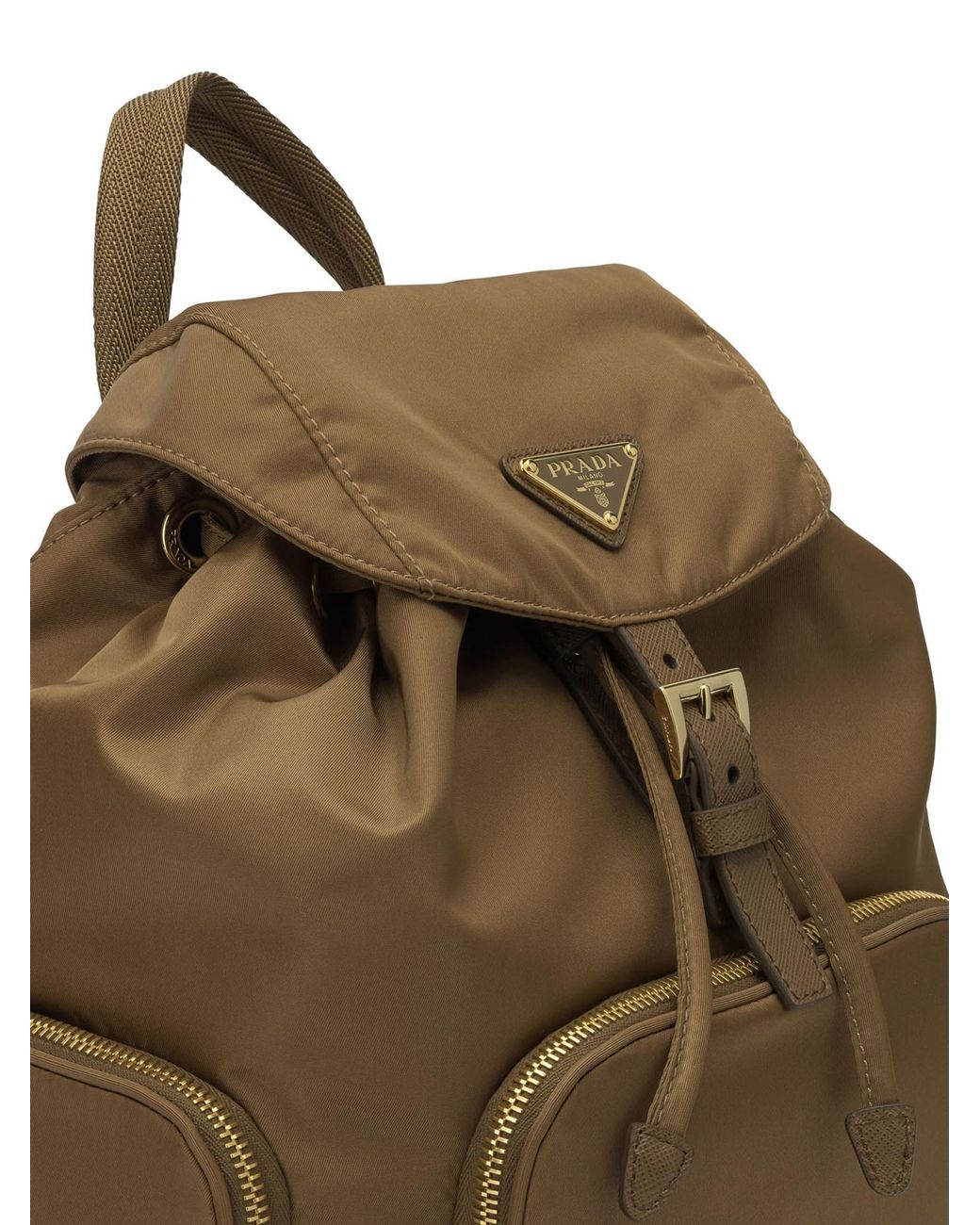 Prada Brown Re-Nylon Casual Backpack