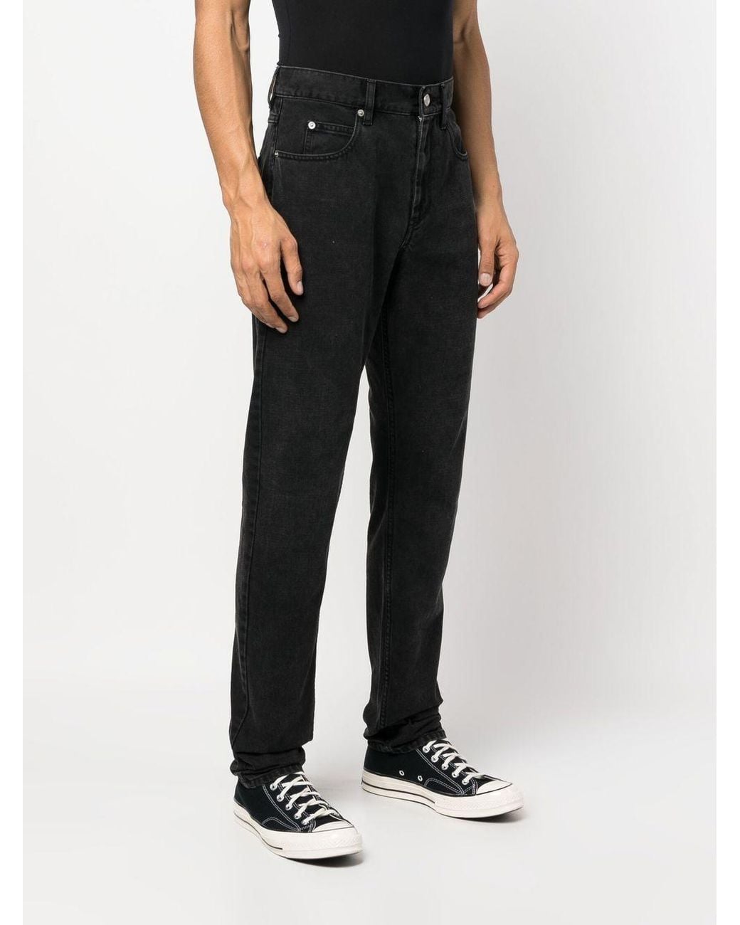 Isabel Marant Black Skinny Cut Jeans for men