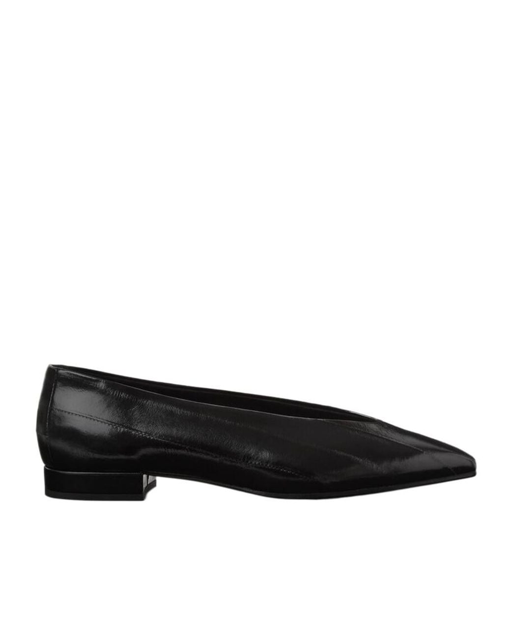 Loro Piana Black Rebecca Ballet Flat