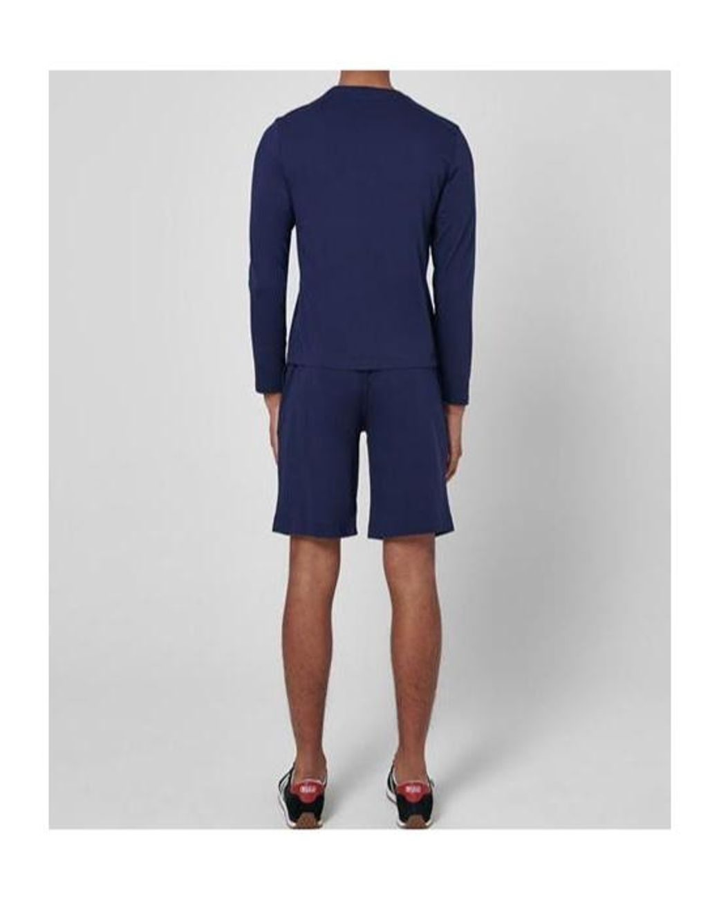 Polo Ralph Lauren Blue Logo Shorts for men