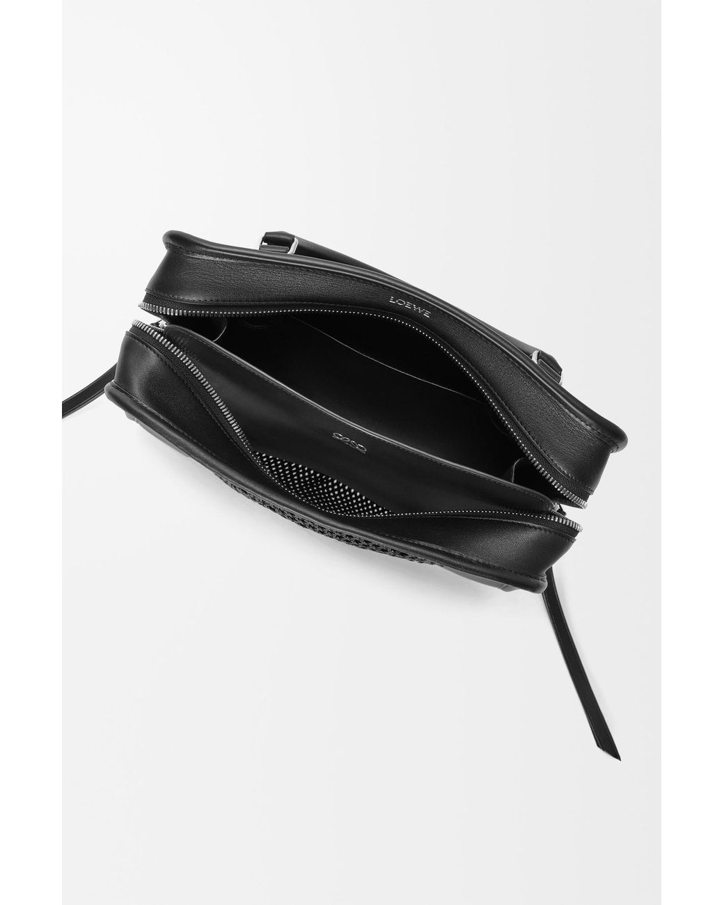 Loewe Black Medium Amazona Leather Tote Bag