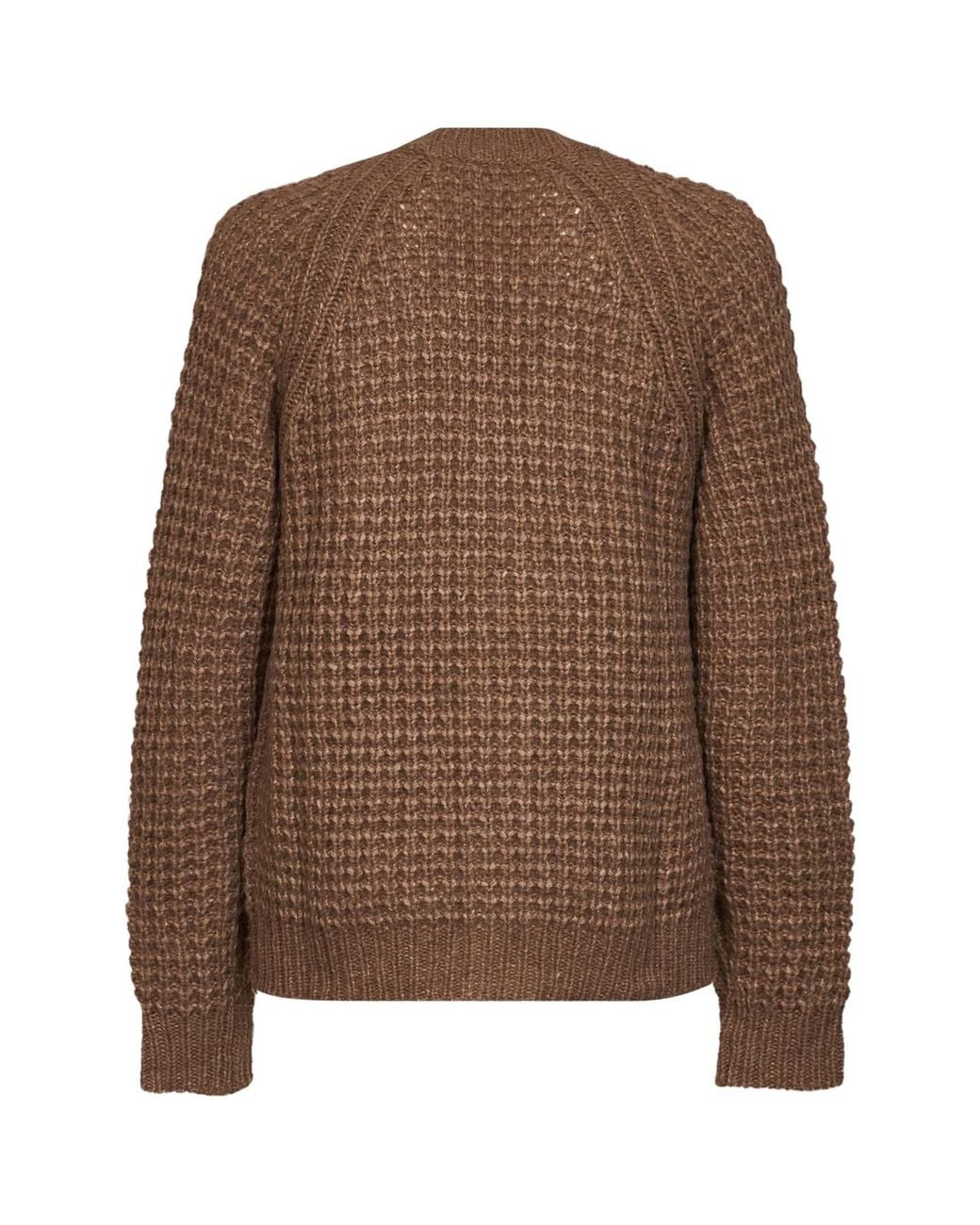 Roberto Collina Brown Textured Knit Cardigan for men