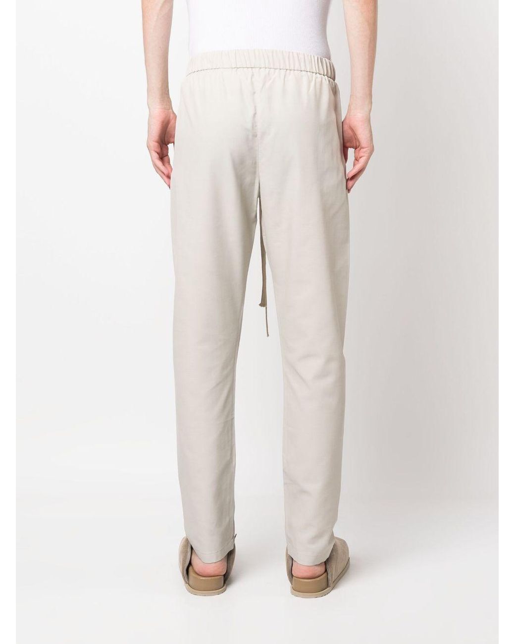 Fear Of God Natural Drawstring Casual Pants for men