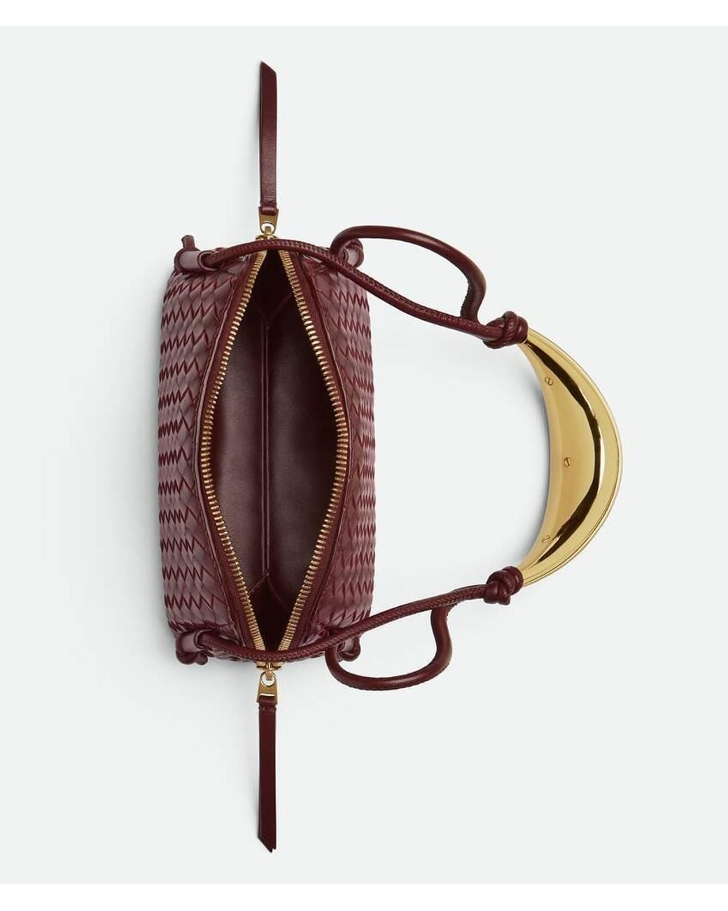 Bottega Veneta Red Concert Pouch Handle