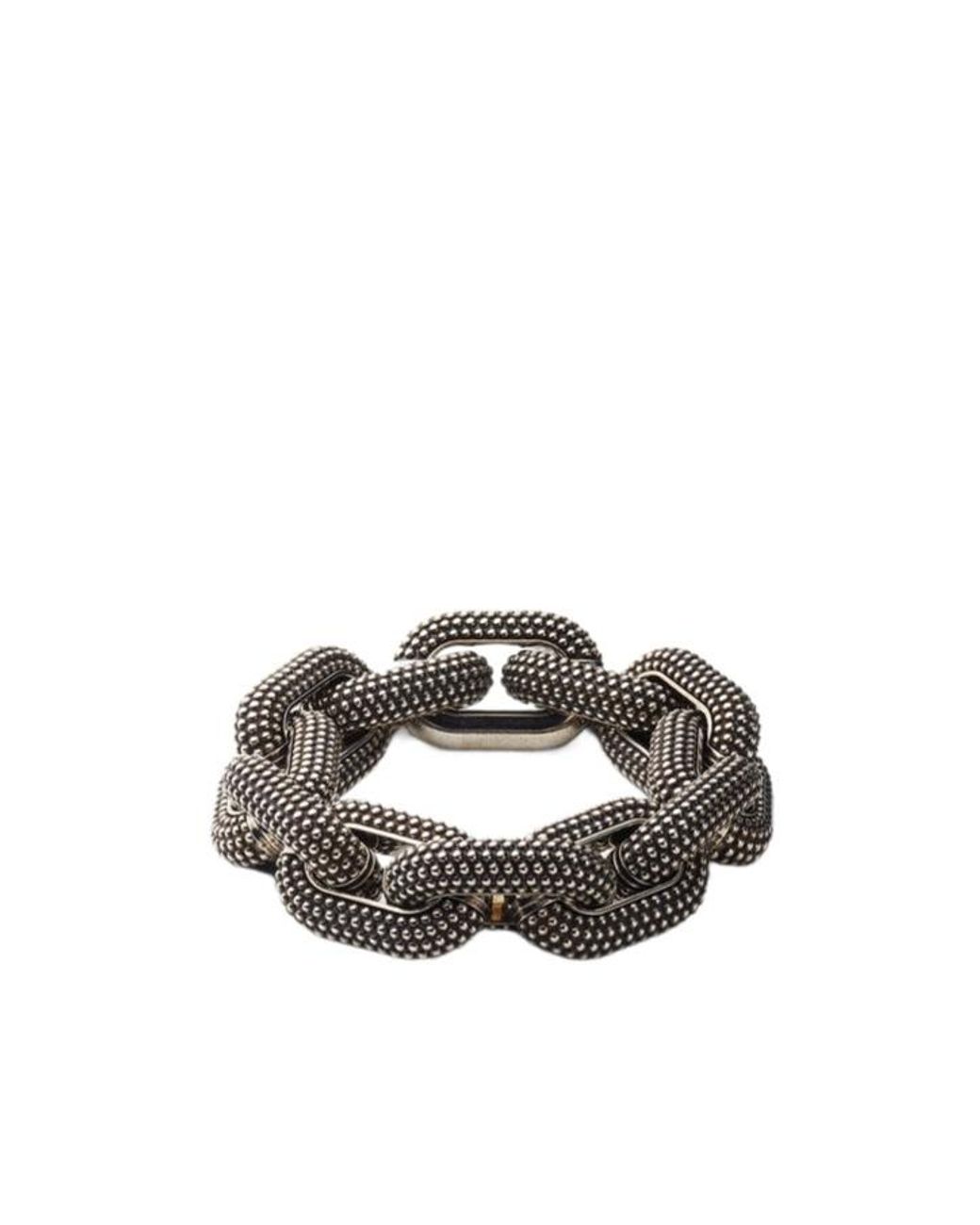 Loro Piana White Bubble Chain Bracelet
