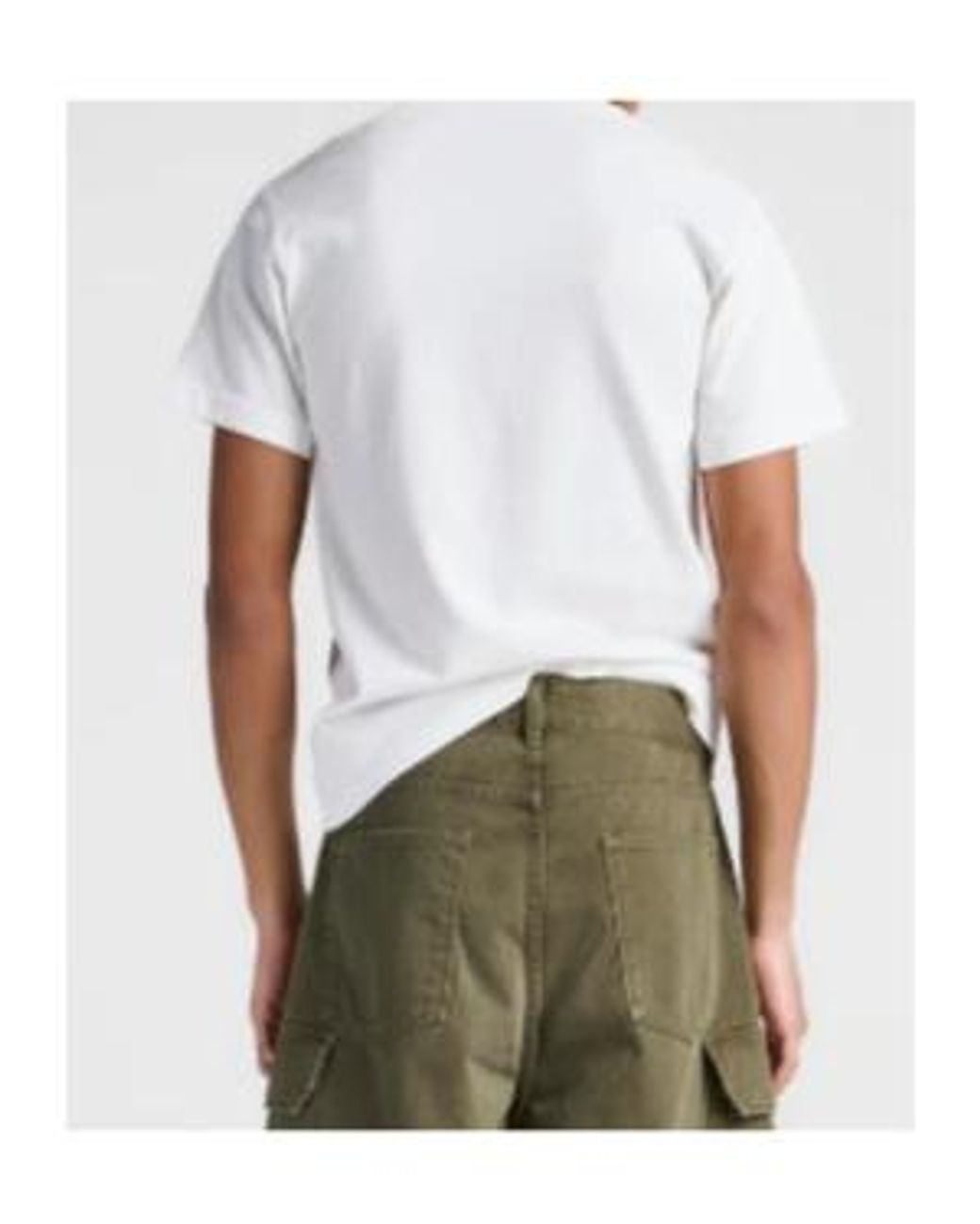 J.W. Anderson White Jw Anderson Slogan Print T-Shirt for men