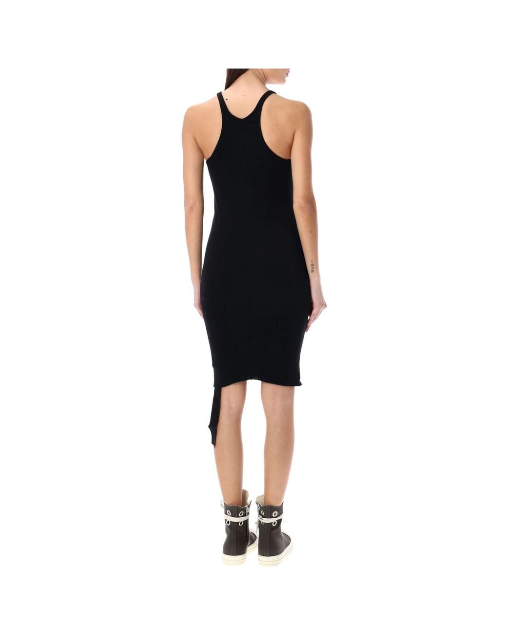 Rick Owens Black Ds01D1119 Racer Back Tank Dress