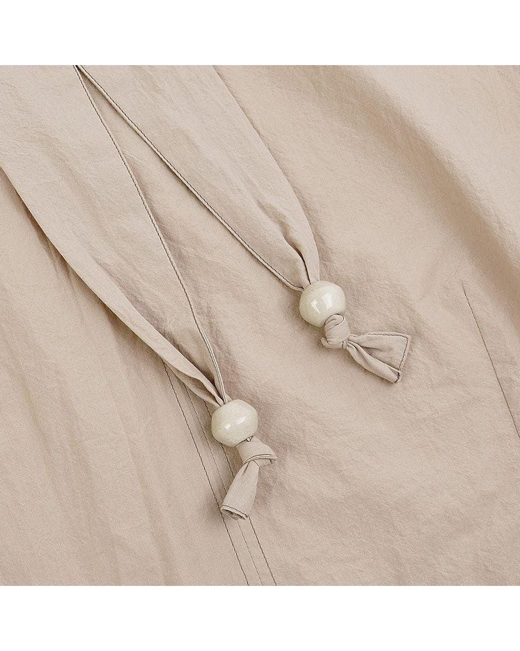 Lemaire Natural Scarf Blouse