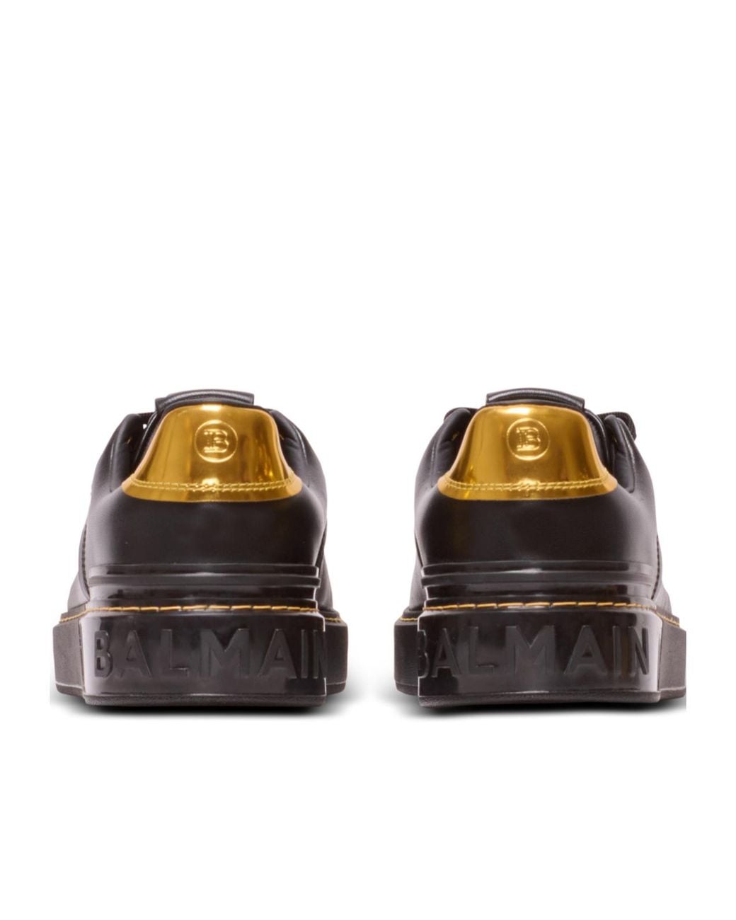 Balmain Black B-Court Sneakers