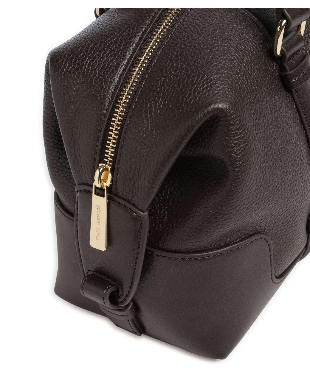 Michael Kors Black Teddi Large Textured Shoulder Bag
