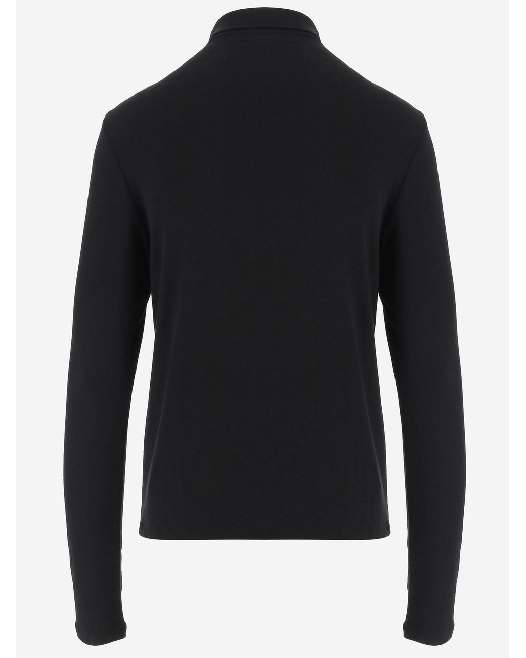 Vince Black Stretch Turtleneck Sweater