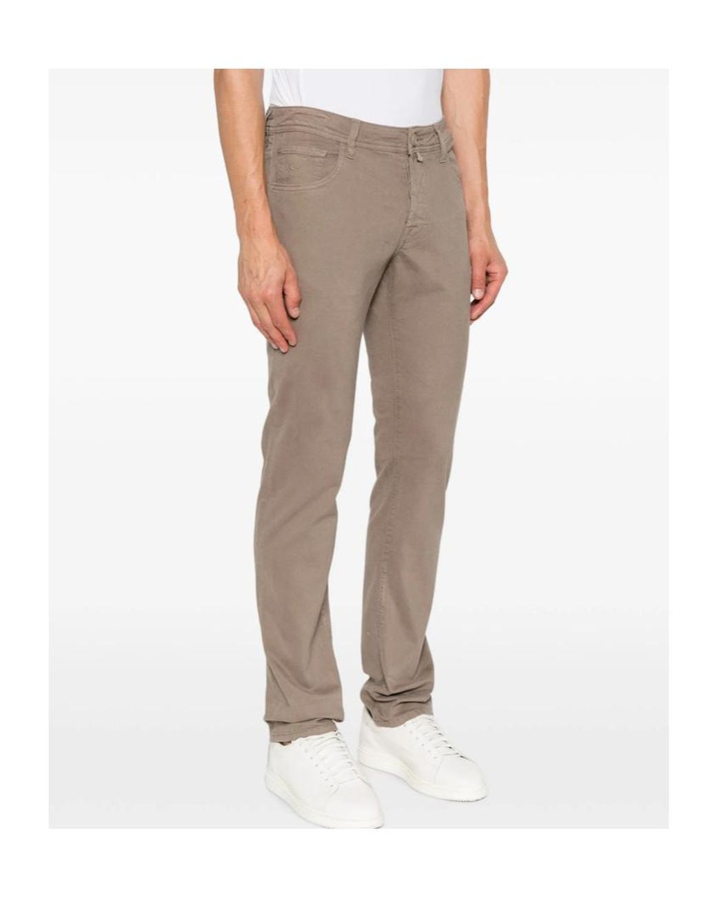 Jacob Cohen Gray Straight Leg Jeans for men