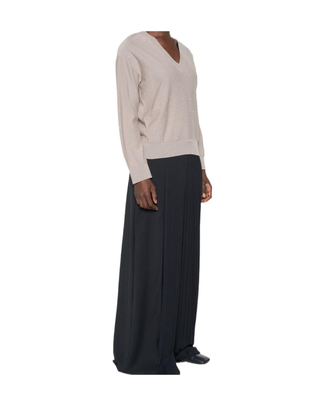 Herno Natural Long-Sleeved Sweater