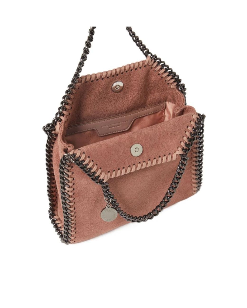 Stella McCartney Pink Falabella Small Top Handle Bag
