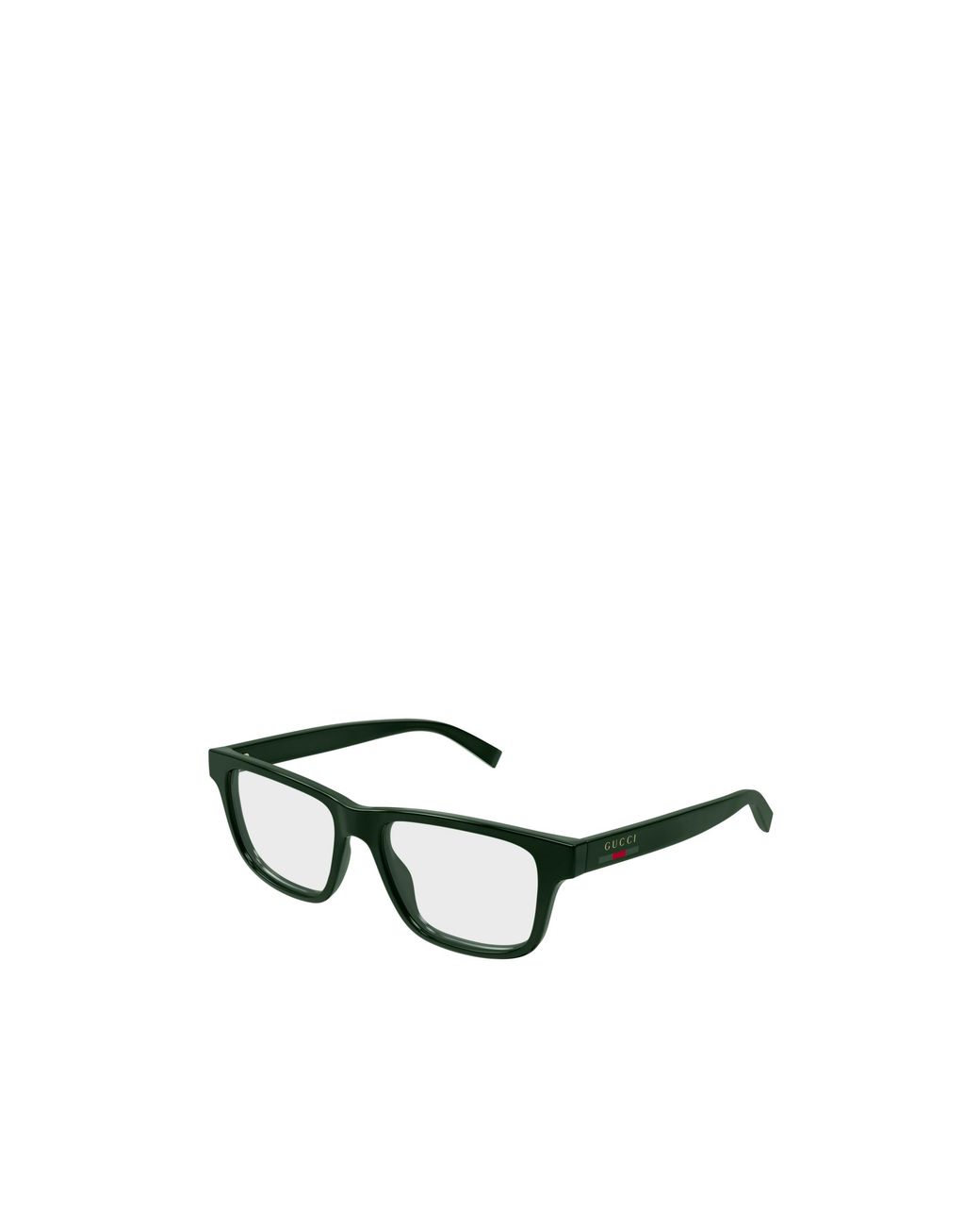 Gucci Blue Eyewear Rectangular Frame Glasses for men