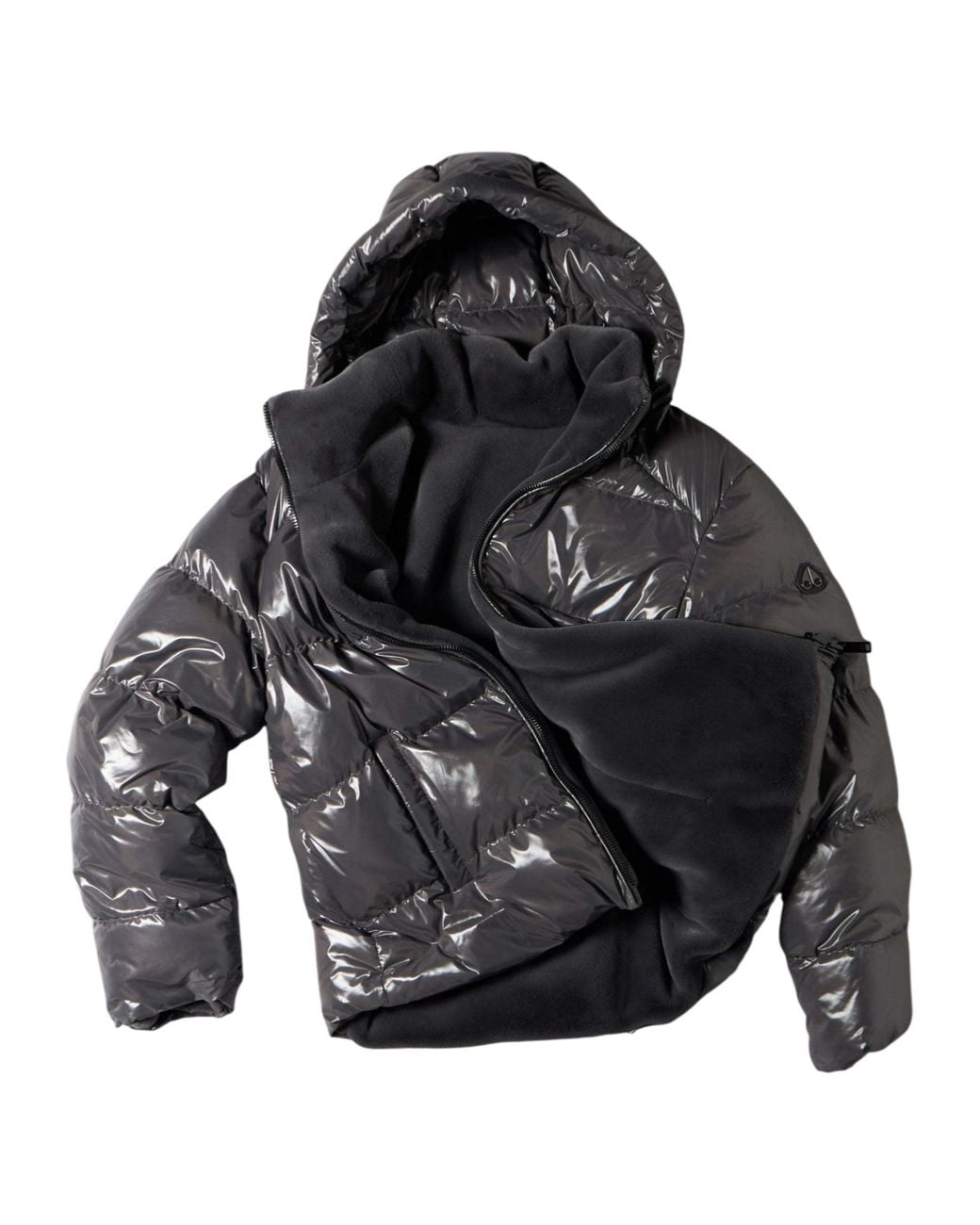 Moose Knuckles Black Kings Reversible Down Puffer for men
