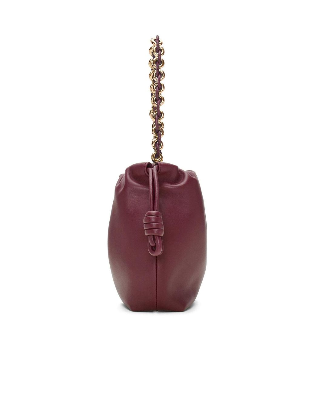 Loewe Red Flamenco Drawstring Mini Shoulder Bag