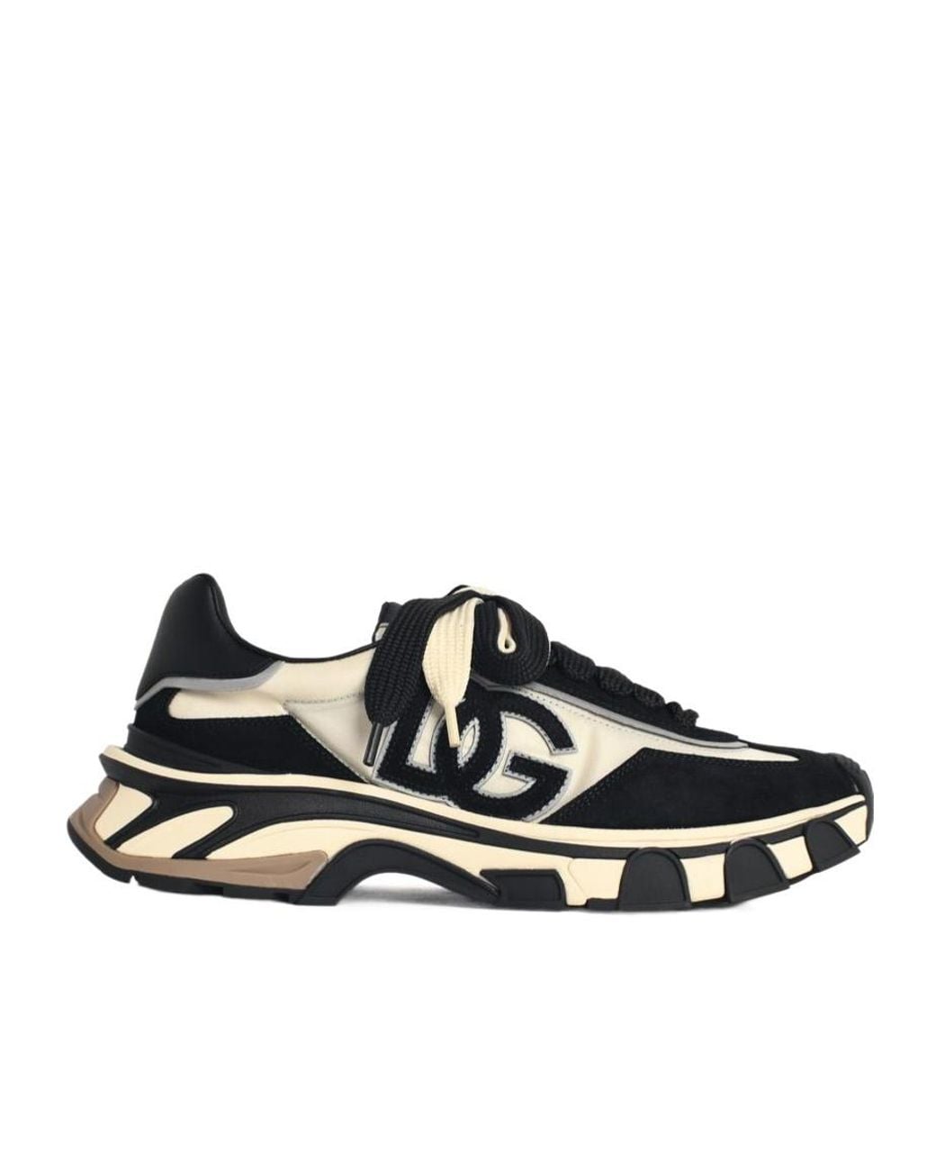 Dolce & Gabbana Black Sneaker Low-Top Country Road for men