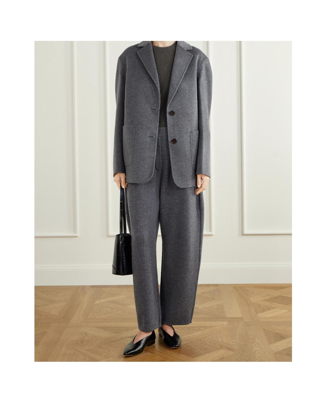 Lisa Yang Gray Doublé Blazer