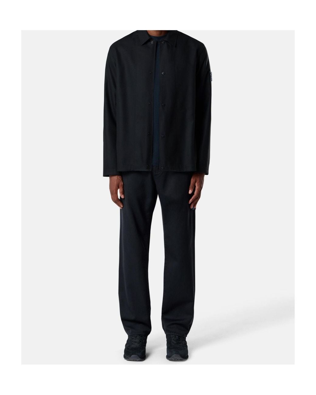 Stone Island Blue Regular-Fit Chino Pants for men