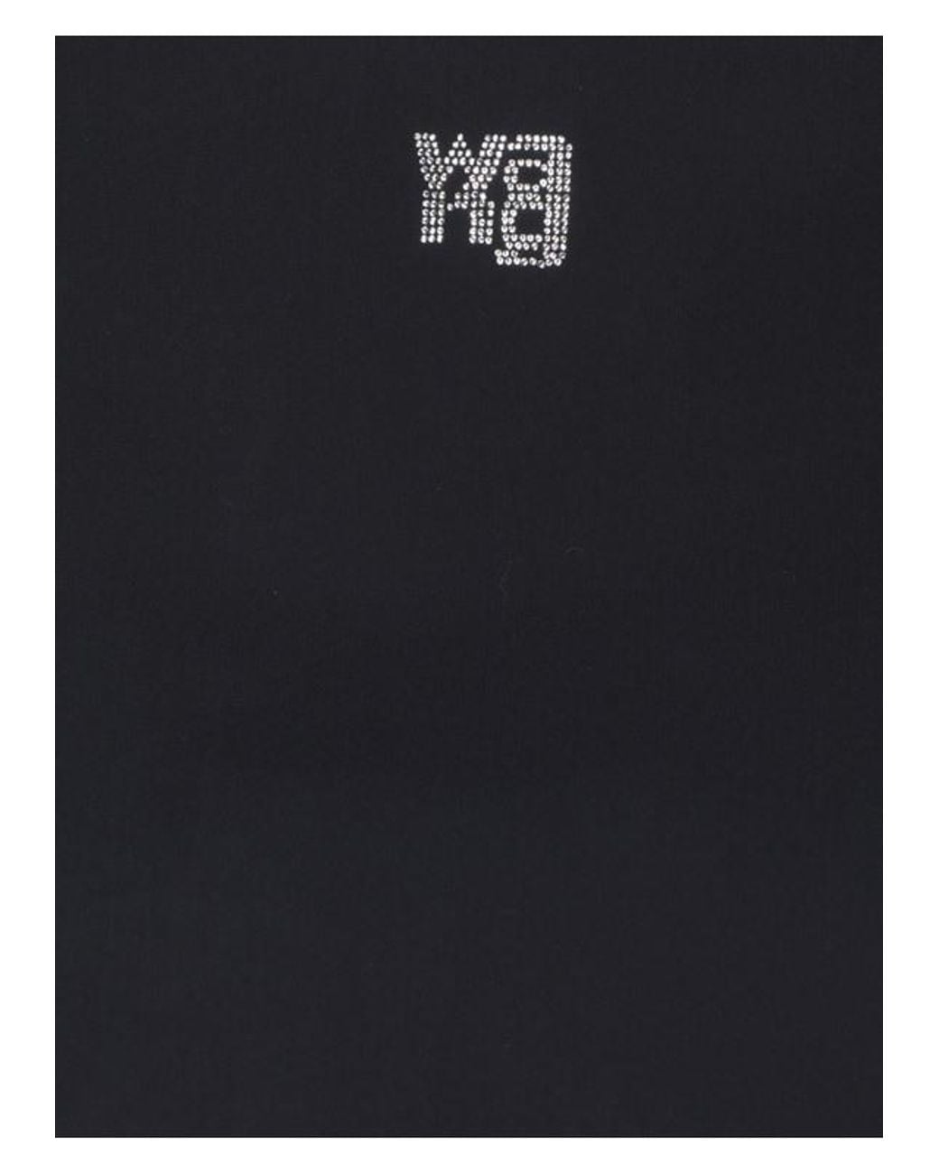 Alexander Wang Black Sculpted Jersey Baby T-Shirt