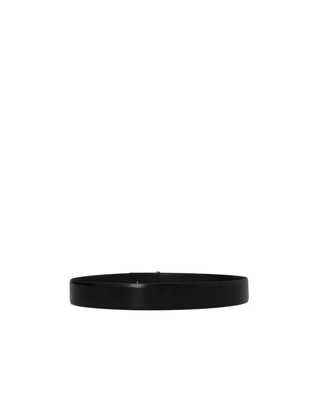 Tom Ford White Logo Plaque Reversible Belt for men