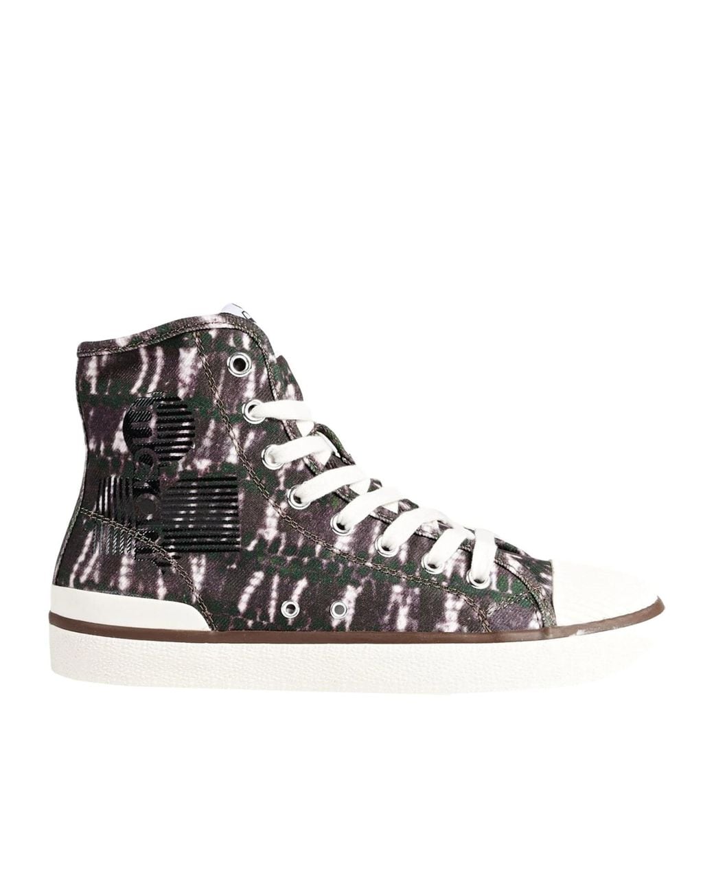Isabel Marant Black Round Toe High Top Casual Shoes