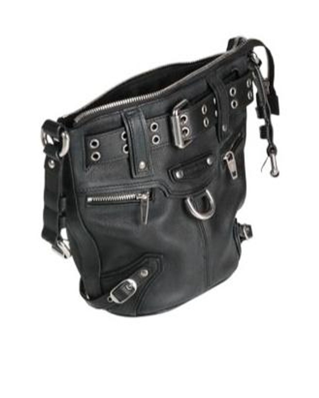 Balenciaga Black Plain Colour Cross-Body Bags