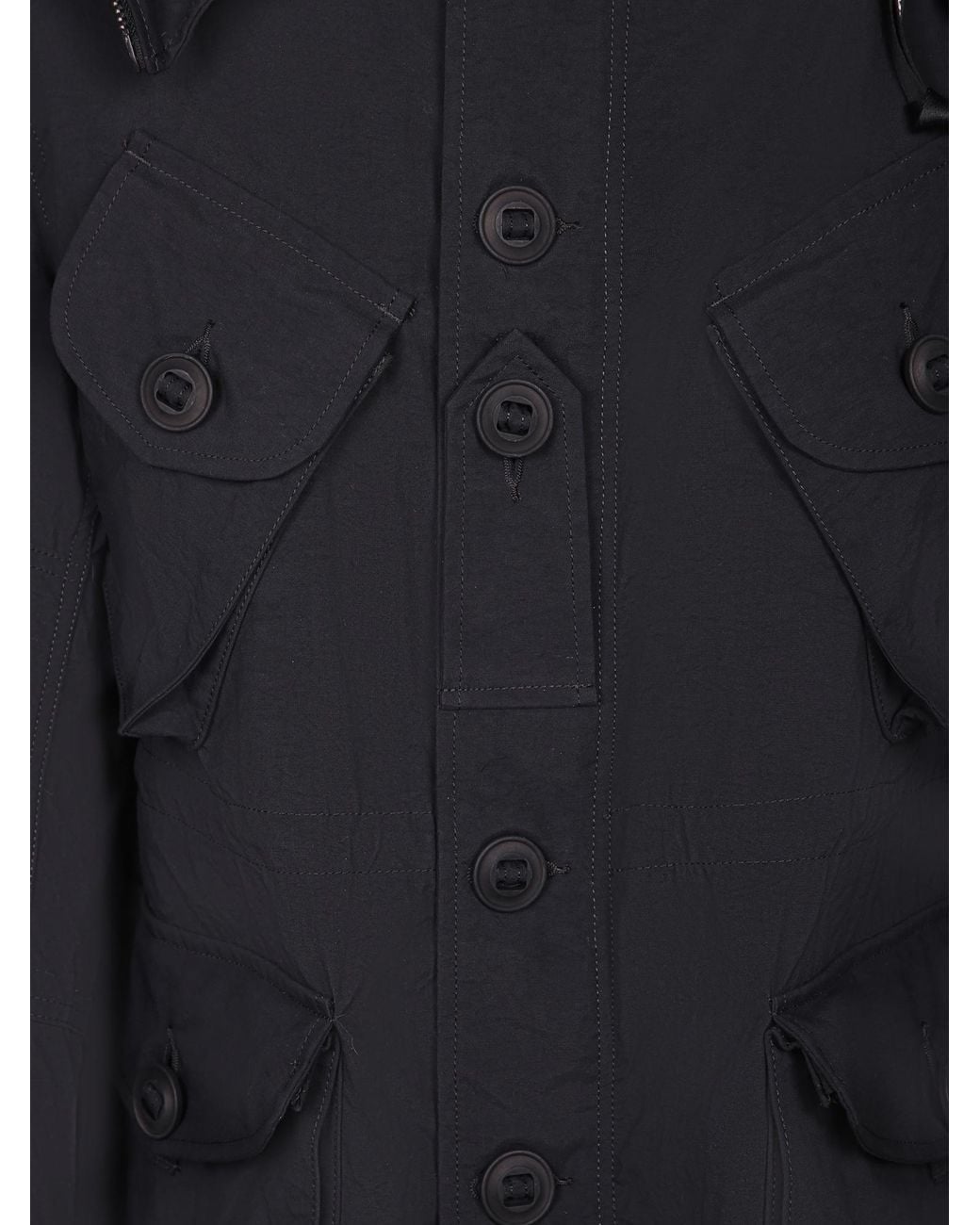 Junya Watanabe Blue Military Coat for men