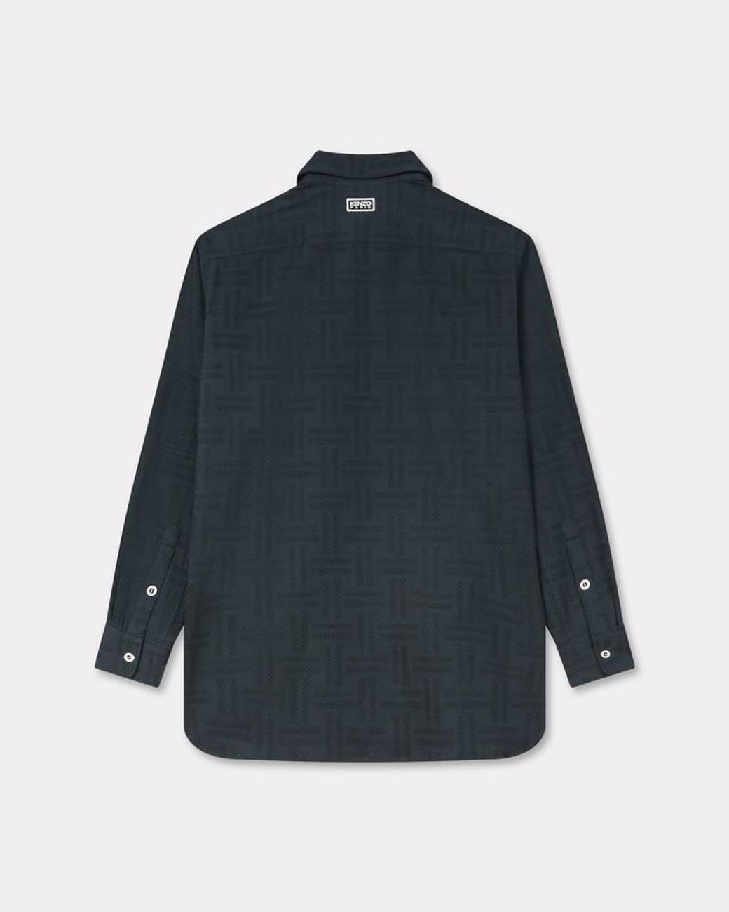KENZO Blue Weave' Workwear Overshirt for men