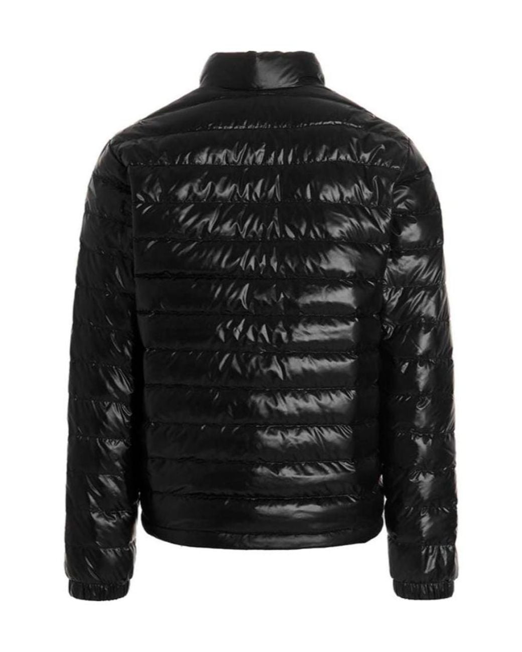 Duvetica Black Logo Down Jacket for men