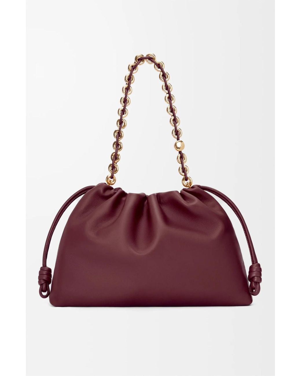 Loewe Red Large Flamenco Tote Bag