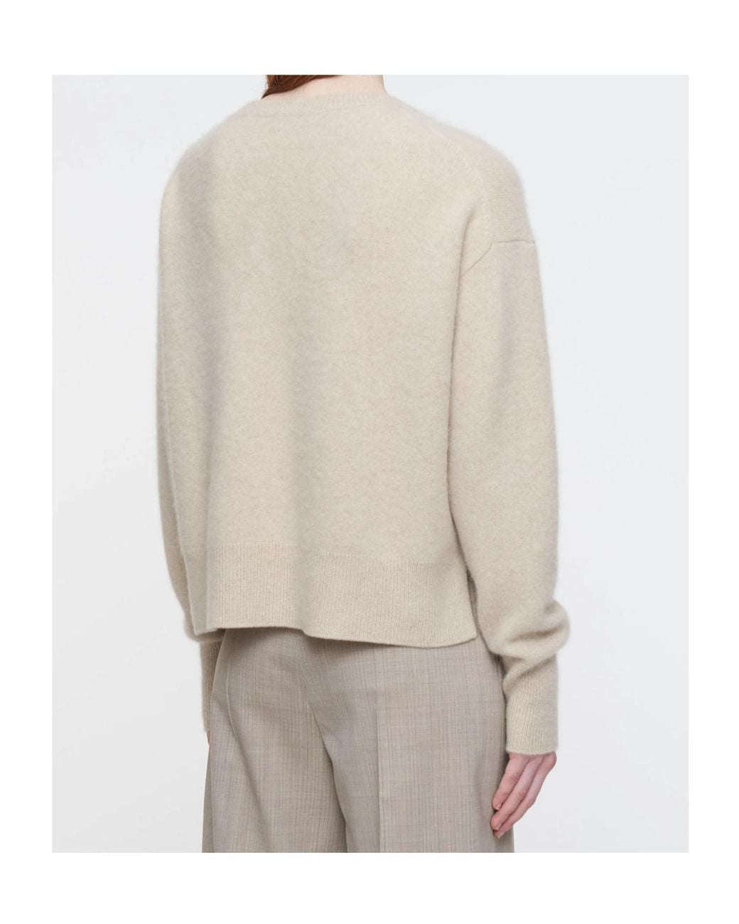 Joseph White Crew Neck Knitwear
