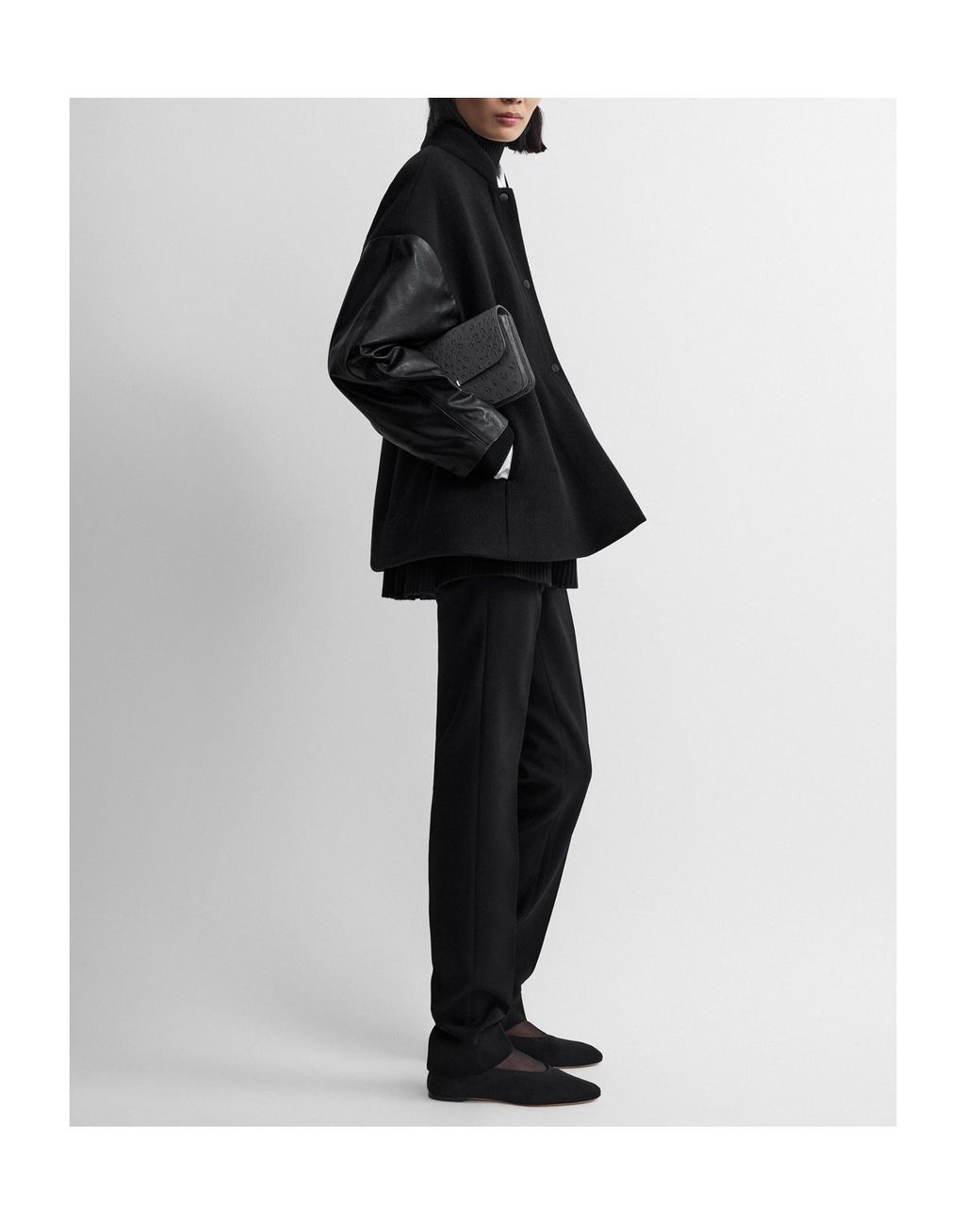 Totême Black Totême Varsity Bomber Jacket