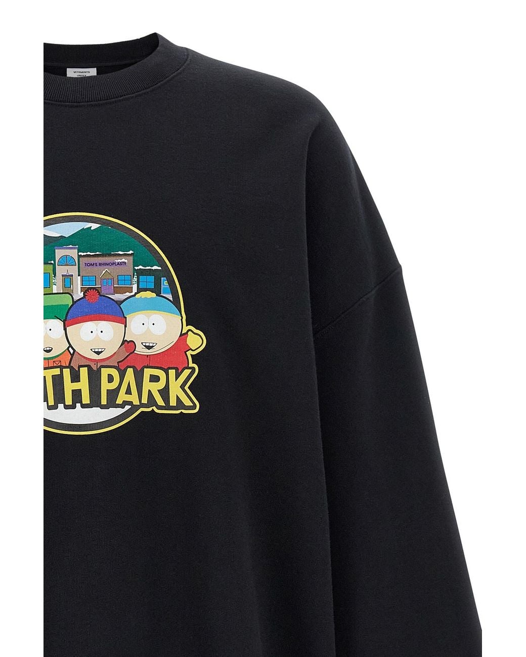 Vetements Blue Southpark Graphic Sweater for men