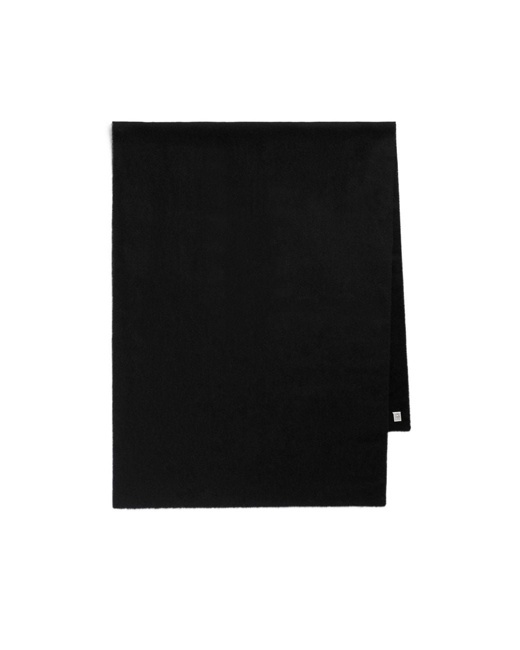 Totême Black Classic Winter Scarf